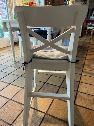 Silla alta  madera Ikea