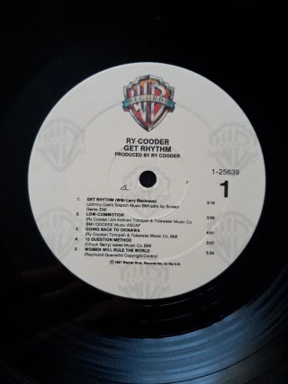 Ry Cooder Get Rhythm Vinilo