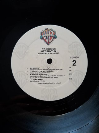 Ry Cooder Get Rhythm Vinilo