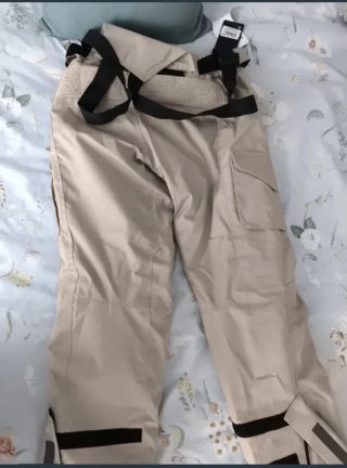 Pantalón Moto Cordura Beige Talla M