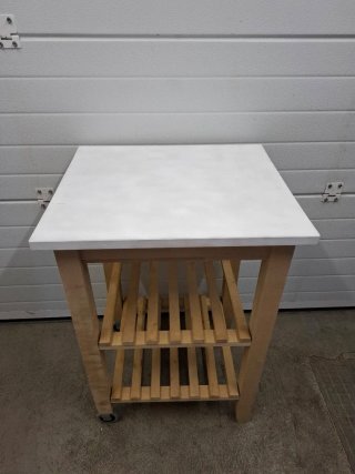 Carrito BEKVÄM Ikea madera