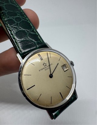 Reloj Eterna-Matic 3000 Vintage Cuerda Años 60