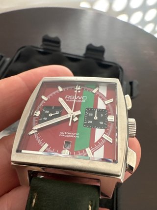 Reloj RSWC Vainqueur Rosso Cronógrafo Automático