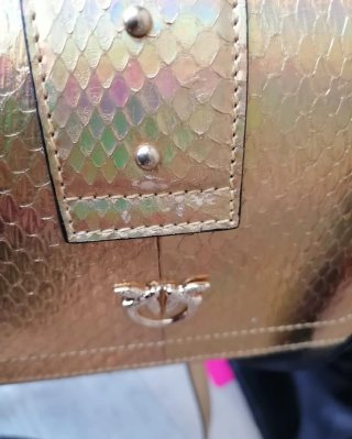 Borsa Pinko Love Bag Mini Oro Limited Edition