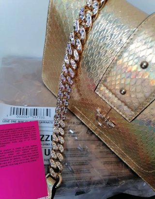 Borsa Pinko Love Bag Mini Oro Limited Edition