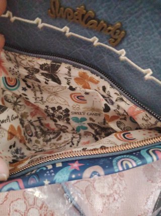 Bolso bandolera estampado sweet candy