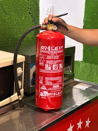 Extintor AVILEXT 6Kg Polvo ABC