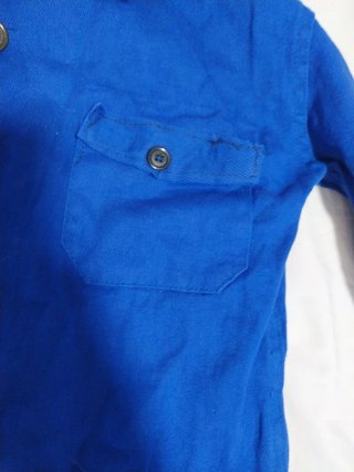 Mono infantil azul Talla 36 Sin elásticos