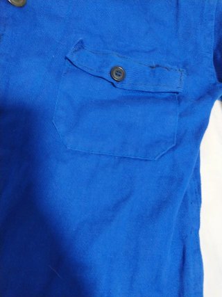 Mono infantil azul Talla 36 Sin elásticos