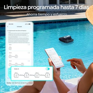 Talosbo C1 Robot Limpiafondos Piscina