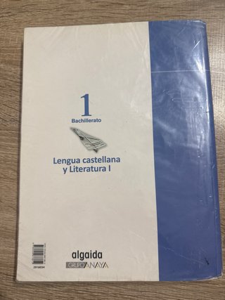 Lengua castellana y literatura I, 1o Bachillerato