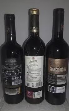 Botellero modular 12 botellas con 6 vinos