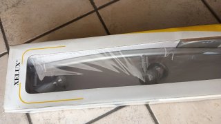 XELUX Barra Plafoni 4 Faretti  Grigio Satinato
