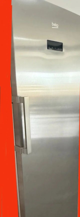 Congelador Beko Inox 282L No Frost