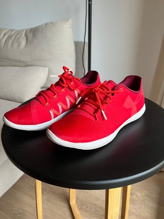 Zapatillas Under Armour Rojas Mujer