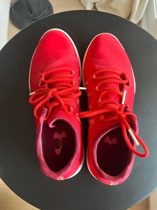 Zapatillas Under Armour Rojas Mujer