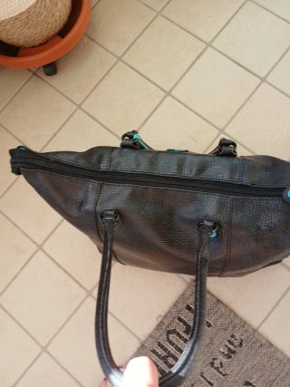 Borsa Gabs trasformabile nero e turchese