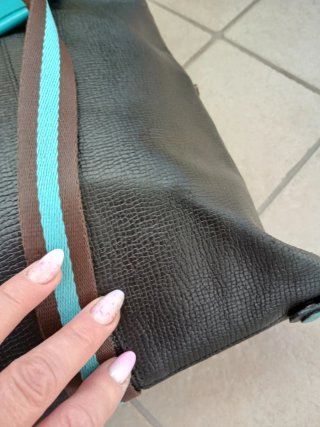 Borsa Gabs trasformabile nero e turchese