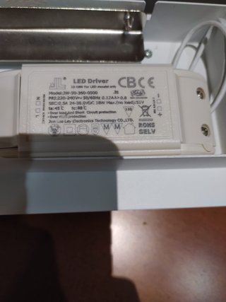 Lámpara de pared moderna blanca