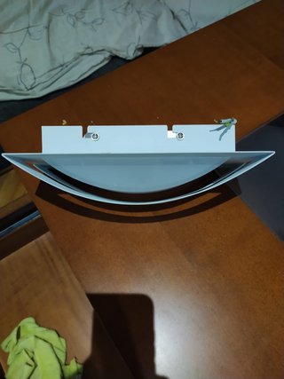 Lámpara de pared moderna blanca