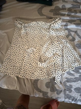 Falda pantalón lunares