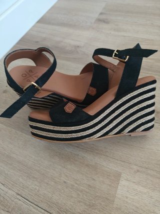 Sandalias cuña Popa Talla 37