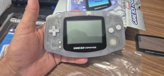 Consola Game Boy Advance Morada Transparente GBA