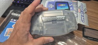 Consola Game Boy Advance Morada Transparente GBA