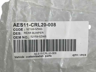 521590z965 paragolpes toyota corolla (e21) 148741