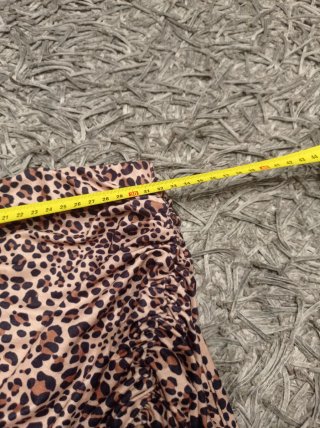 Falda larga leopardo