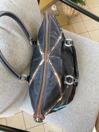 Borsa Gabs Trasformabile Nera Multicolor