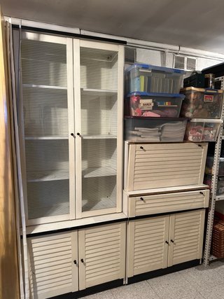 Mueble de comedor blanco