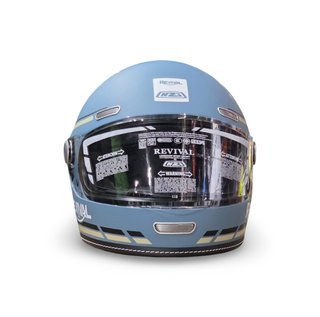 Casco Integral NZI Revival Profilo SkyBlue