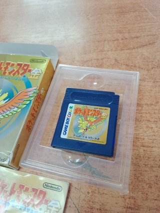 JUEGO NINTENDO GB. POKÉMON EDICIÓN ORO JAPONÉS