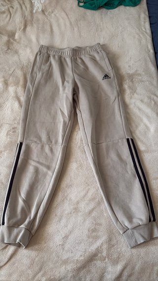 Pantalón Adidas Beige Talla L niño 13/14 años