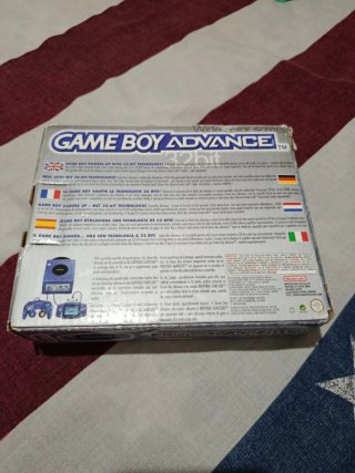 Caja y manuales Game Boy Advance Blanco Glaciar
