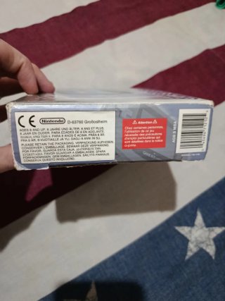 Caja y manuales Game Boy Advance Blanco Glaciar