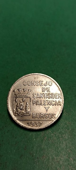 1 Peseta guerra civil.
