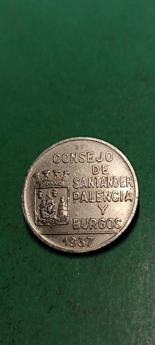 1 Peseta guerra civil.