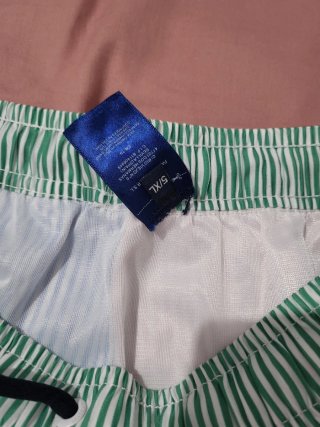 Bañador Spagnolo Rayas Azul y Rosa