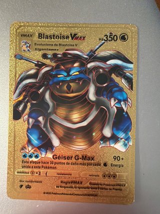 Carta Pokémon Blastoise VMAX Gigantamax PS 350