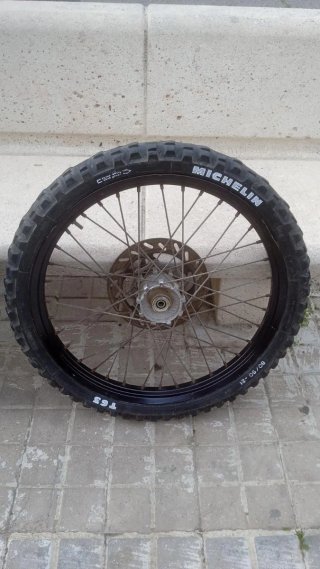 Ruedas moto 49cc tacos Pirelli Michelin