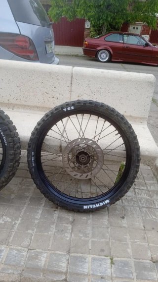 Ruedas moto 49cc tacos Pirelli Michelin