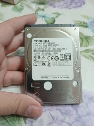 2 Discos Duros Toshiba 1TB y 500GB