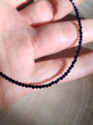 Gargantilla Piedra Sol Azul Mini