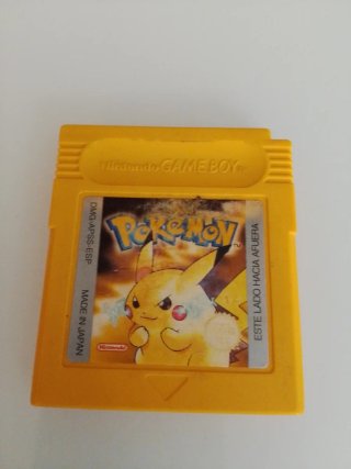 Pokémon Amarillo Game Boy Nintendo DMG-APSS-ESP