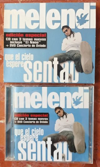 MELENDI - Que el cielo espere sentado. Cd+Dvd