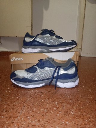 Asics Gel NYC Azul/Gris Nuevas Talla X