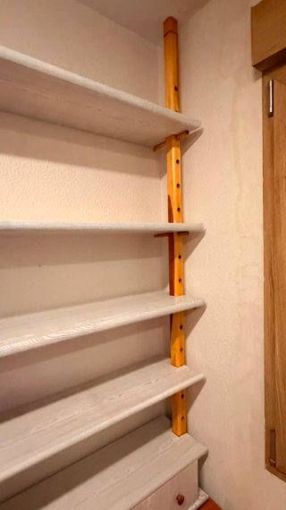 Estantería madera regulableMesa plegable cajones