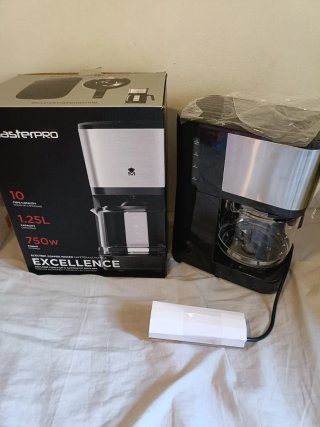 Cafetera Eléctrica MasterPRO Excellence 1.25L